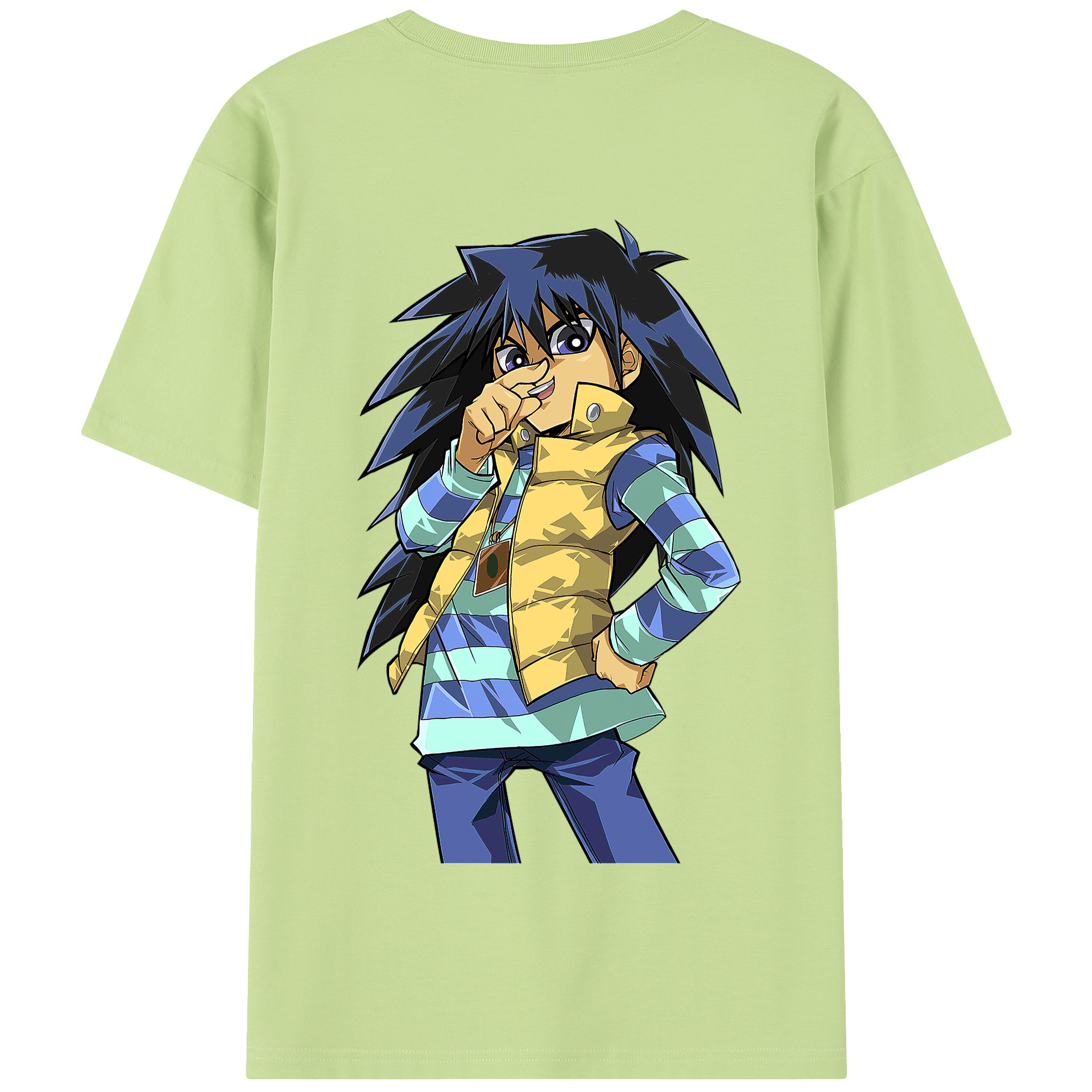 遊☆戯☆王 Yu-Gi-Oh! 綿100％半袖Tシャツ（背面プリント）